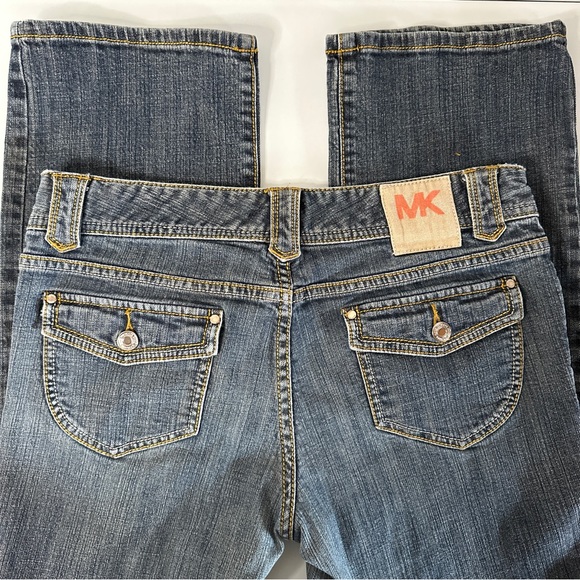Michael Kors Denim Jeans 10 Straight Leg - Picture 5 of 11